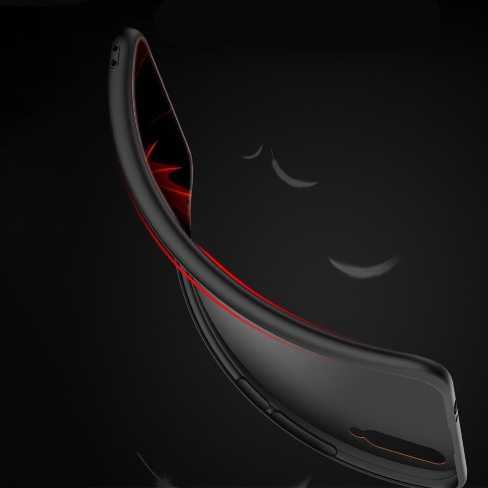 Black Red Ripple Art Soft TPU For Realme 13 12 11 10 9 Pro Plus GT3 GT2 C21 C25 C35 C53 C55 C67 Pro 5G Phone Case Cover Fundas