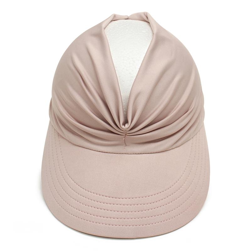 Beach Empty Top Sun Hats Women Girls Wide Brim Visor Hat Summer UV Protection Sunscreen Caps Outdoor Sports Fashion Baseball Cap