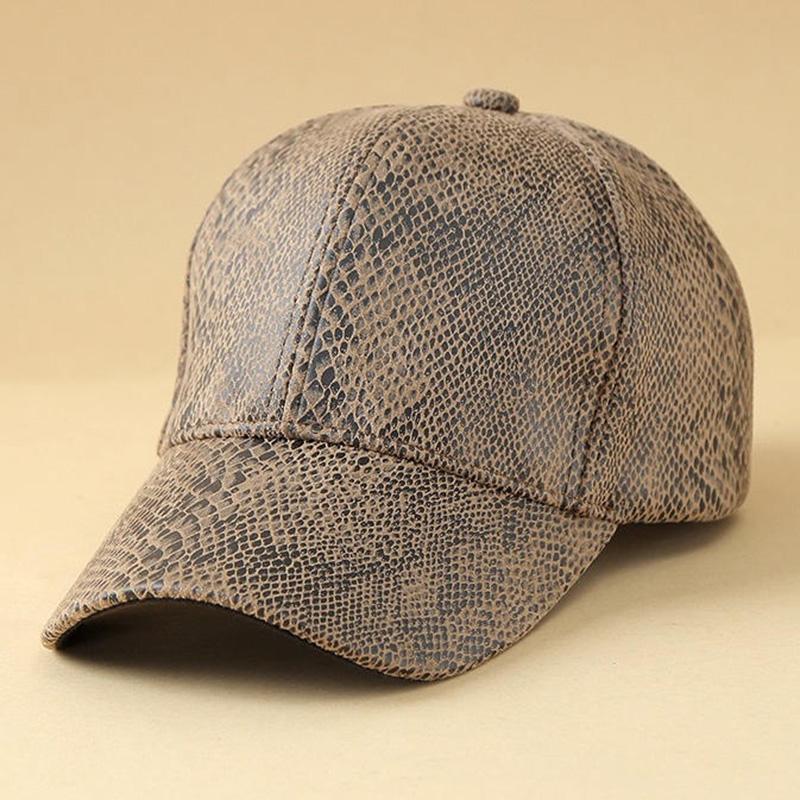 Snake Pattern Baseball Cap European and American Fashion Sports Casual Sun Protection Hat