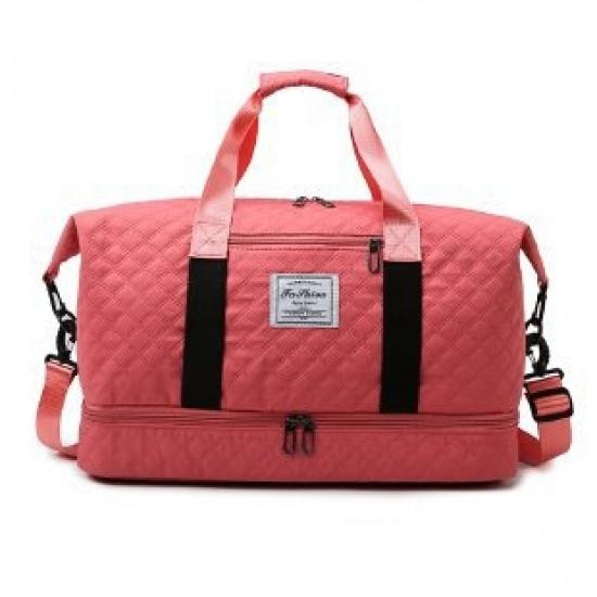 Dry and Wet Separation Gym Bag with Separate Shoe Compartment, Yoga Bag, Can Be Attached To a Trolley, Suitable for Short Trips, Travel Bag, Can Be
