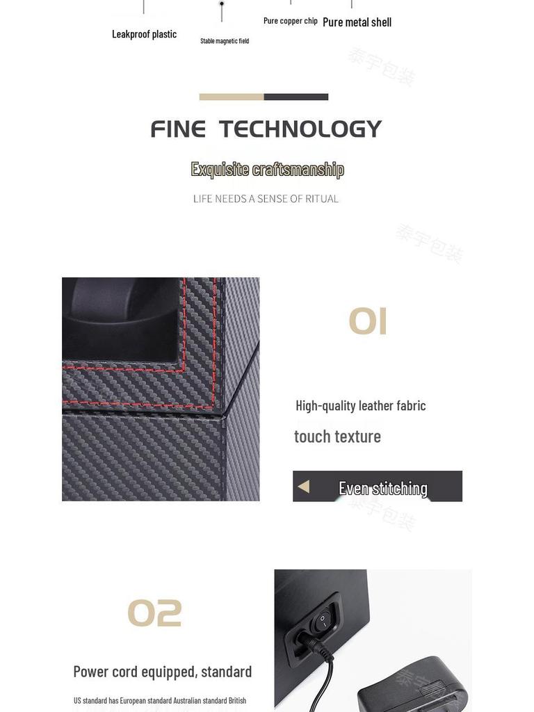 In-Stock Single Head Automatic Watch Winder Box