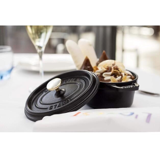 Mini Cocotte for Baking Zwilling Staub Round 10cm Black 250ml (40500-101-0)