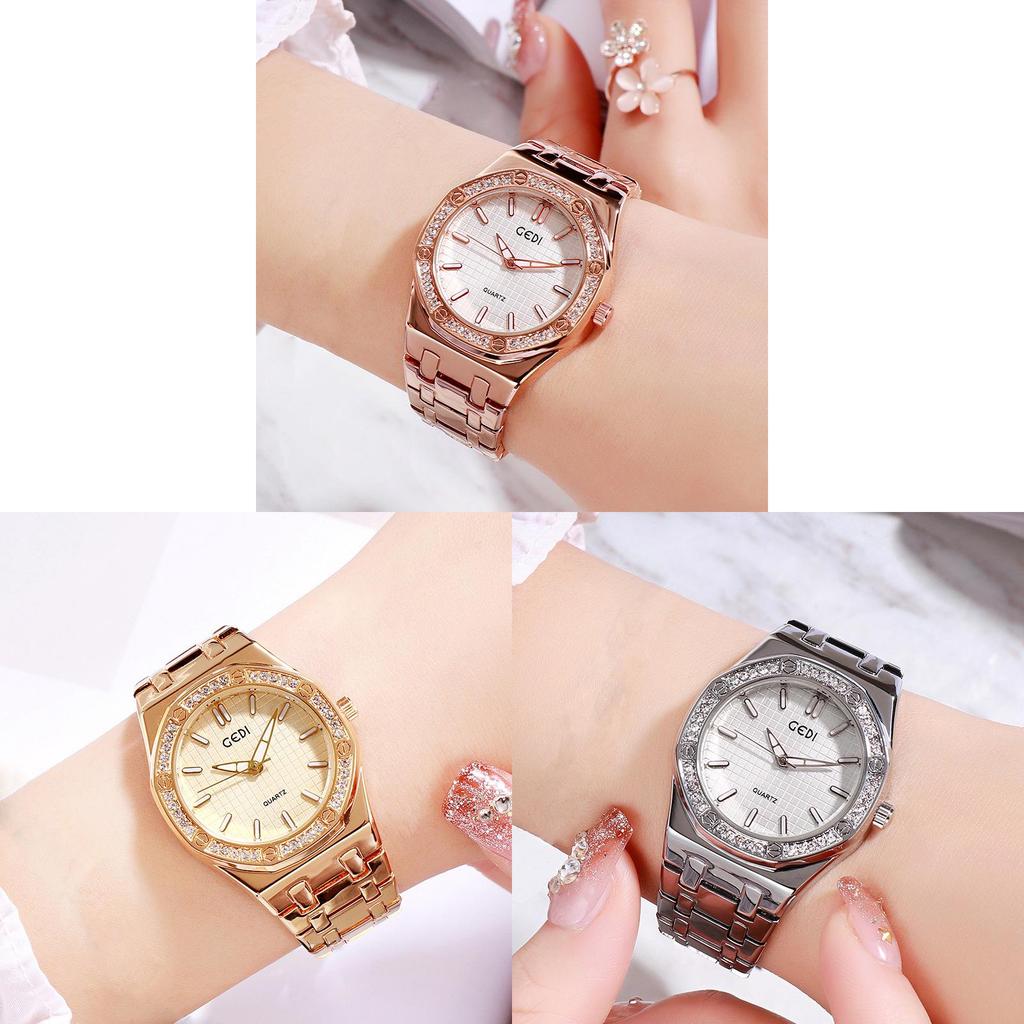 Womens Fashion Quartz Watch With Water Resistance For Casual Office Wear