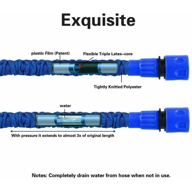 High Pressure Car Washing Water Gun Telescopic Water Pipe, Cleaning Explosion-Proof Water Pipe, Portable Telescopic Pipe For Household Gardens