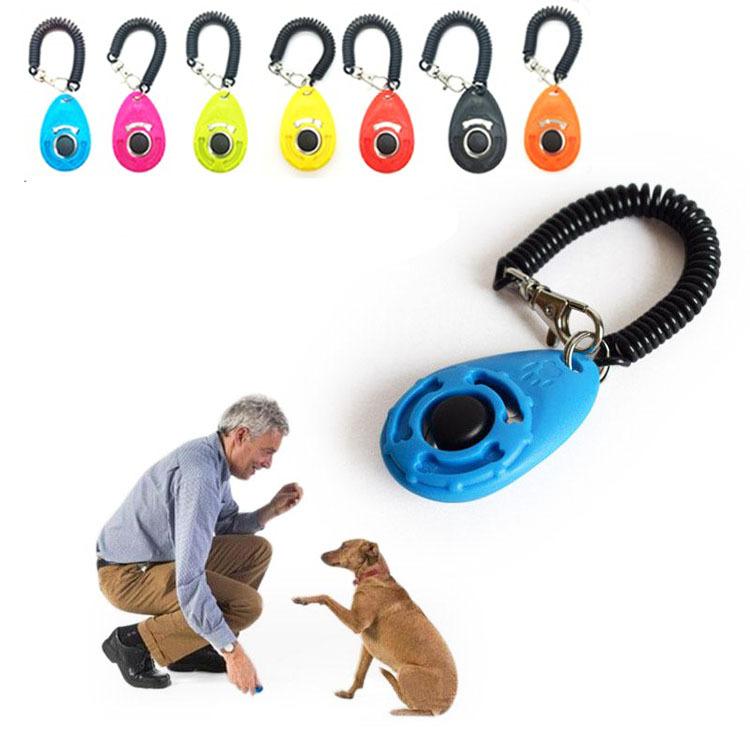 Neuer Trainingsklicker Hundetraining Clicker Haustier Katze Hund Klick-Trainer GXLYP03