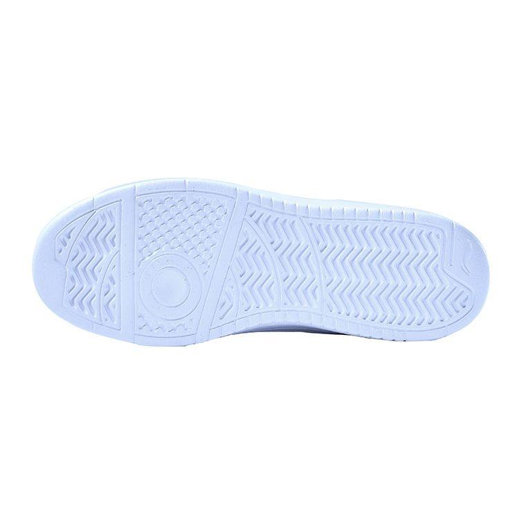 Li Ning Sports Life Collection Skateboard Shoes Women's Low Top Light Iris White AGCQ578-5
