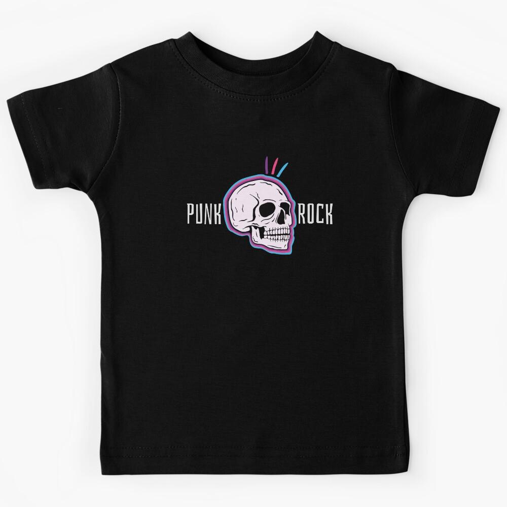 Punk Rock skull. Kids T-Shirt 170