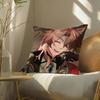 Cute 2D Game H-Honkai Star Rail Pillow Case Pattern Printed Pillowcase For Living Room Sofa Cushion Cover & Bedroom Decor