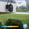 Ctronics 4MP Outdoor Security Camera Set with 5GHz Auto Remote Preset Night AP Cloud Remote Family Voice 128GB TF Card LAN Security Sticker IP66
