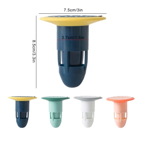 Drain Covers, Odor-Proof Caps for Washing Machine Drains, Insect Repellent, Fast Drainage, Under Sink, Sewer Deodorizing Covers, Washbasin, Bathroom,