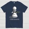 Checkmate Unisex 100% Cotton Summer Casual Cool Loose T-Shirt