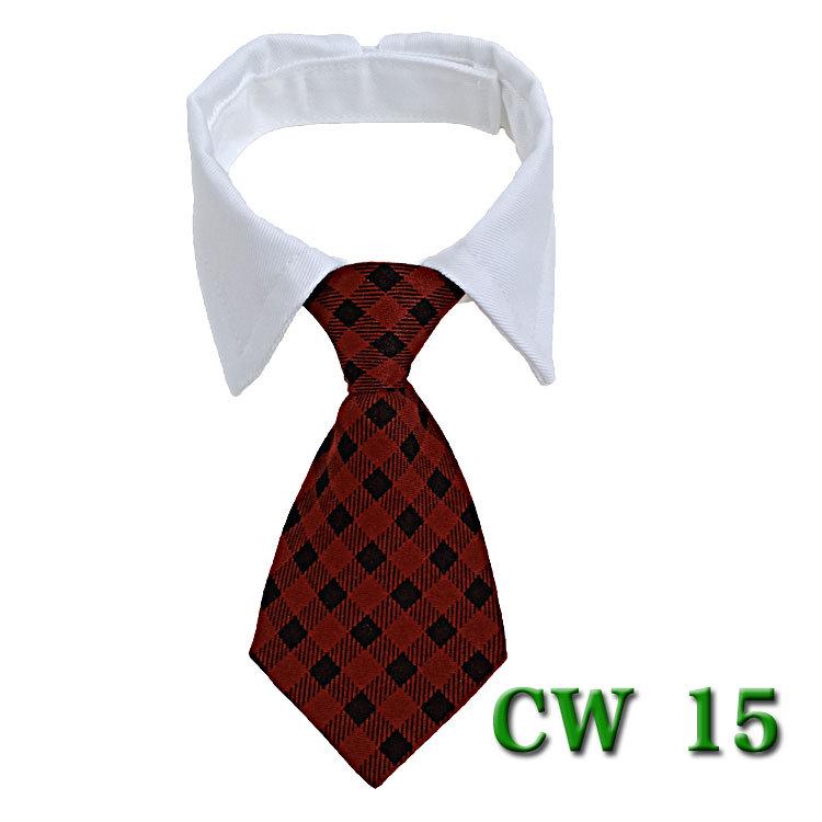 Striped Bow Tie Collar and Scarf for Dogs