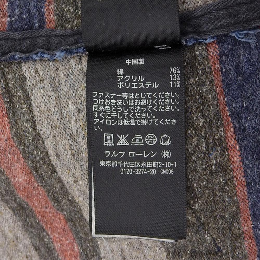 RRL Indigo Dyed Diamond Quilted Vest, Men's, Blue, Size M Best M blueUsed