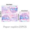 Witch Hunter K-POP-themed Children's Birthday Party Disposable Tableware and Supplies Birthday Tablecloths
