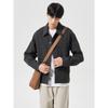 Heavy Twill Garment Dyed Oversized Shacket Ash