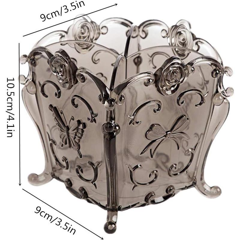 Makeup Box Cosmetic Organizer Organizador De Maquillaje Butterfly Rangement Pinceaux Maquillage Makeup Brush Storage Pen Holder