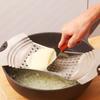 Silicone Grip Spaetzle Maker Stainless Steel Oil Filter German Egg Noodle Maker  Shanxi Pasta