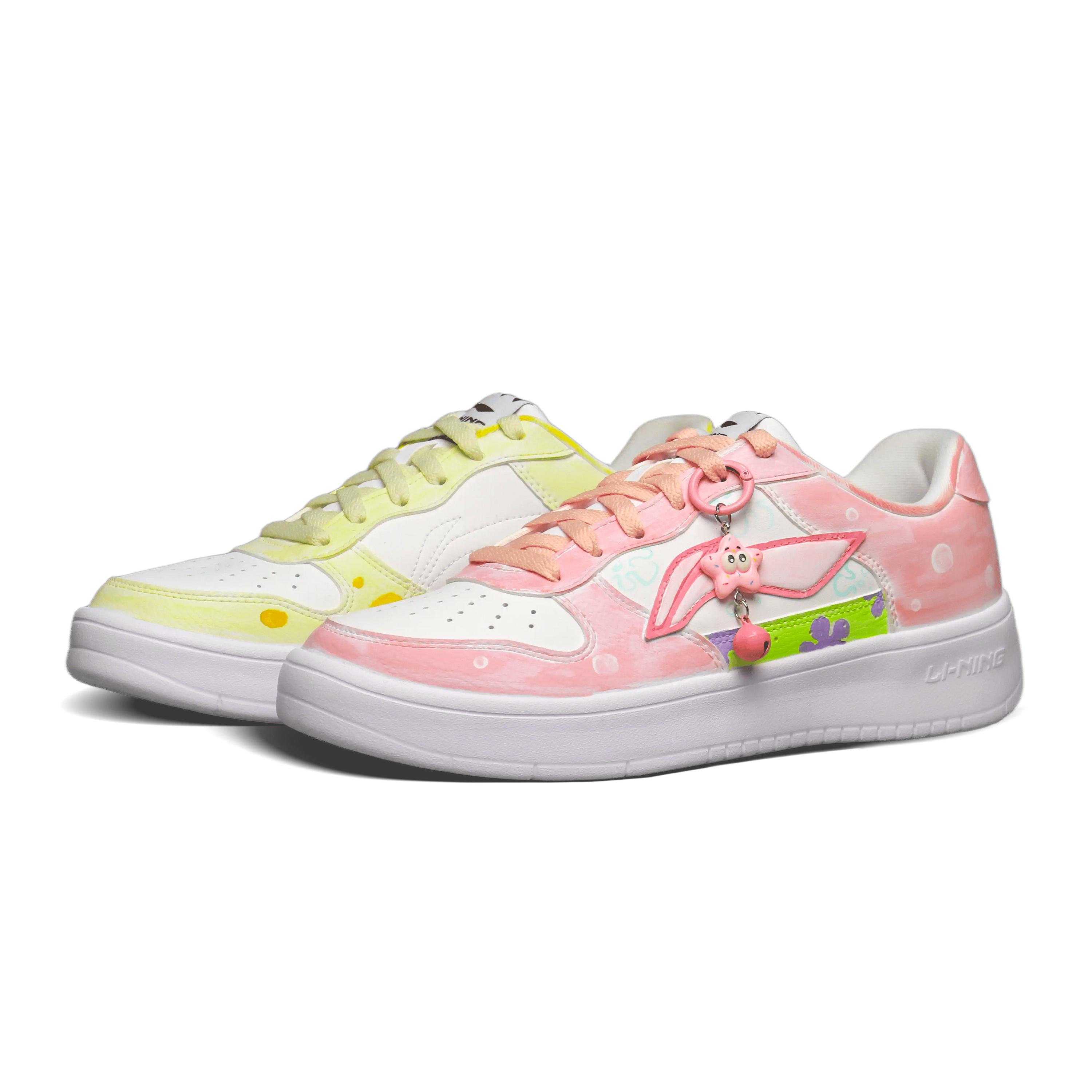 Li Ning Скользящая лодка Нескользящие, Износостойкие, Дышащие Низкие Скейтбордические кроссовки Мужские AGCS419-1(team65-) 41