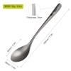Lightweight Titanium Spoon for Home Outdoor Camping Hiking Picnic