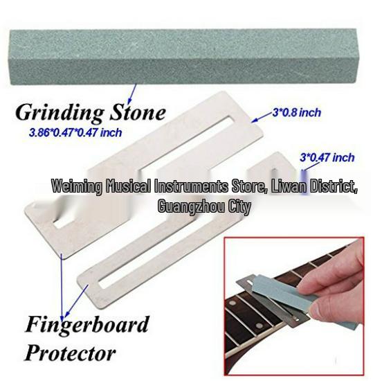 Guitar Nut Groove Sanding File Kit: 14-Piece Diamond Set with Plastic Handle