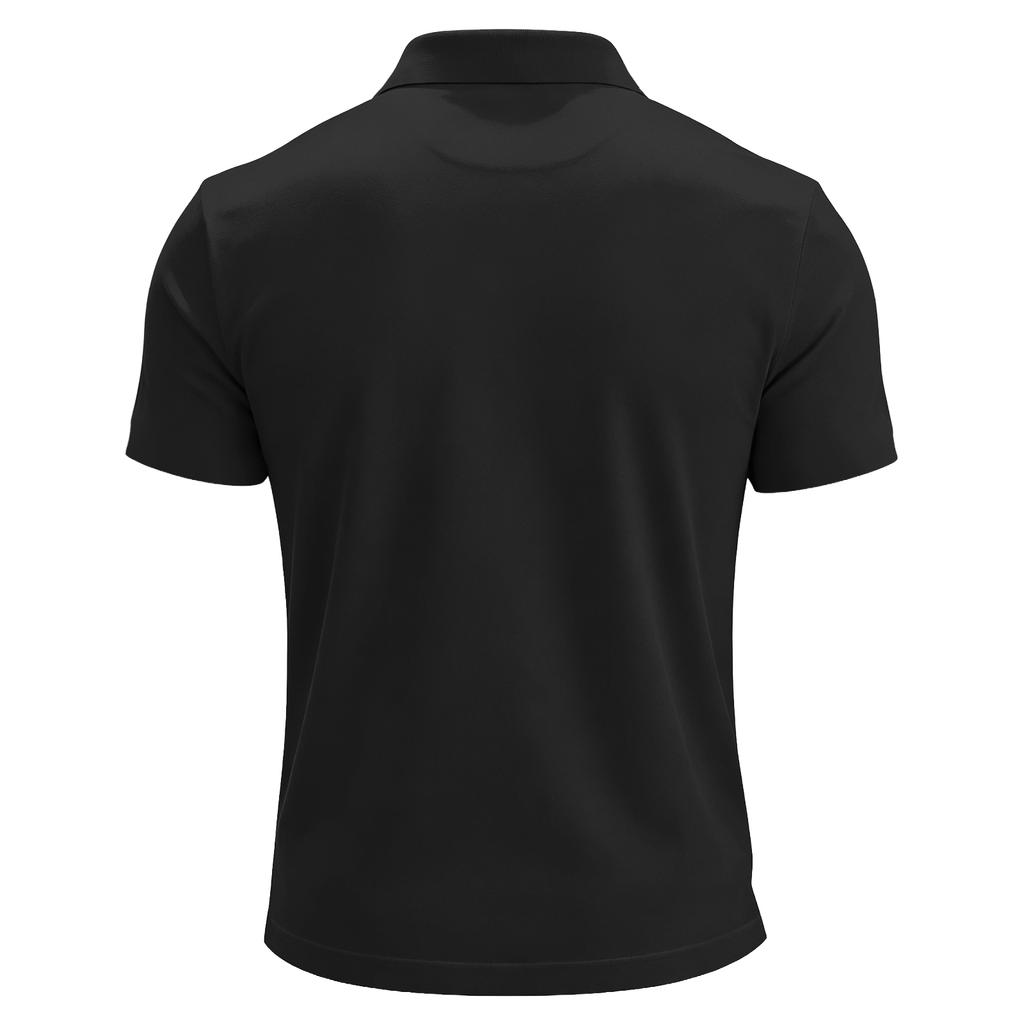 Men's Casual Short Sleeve Polo Shirt Quick Dry Breathable Mesh Fabric Lightweight Comfortable Fit Soccer Print Design