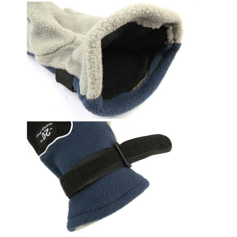 Men Women Winter Gloves Warm Thermal Anti-slip Outdoor Running Snowboard Gloves