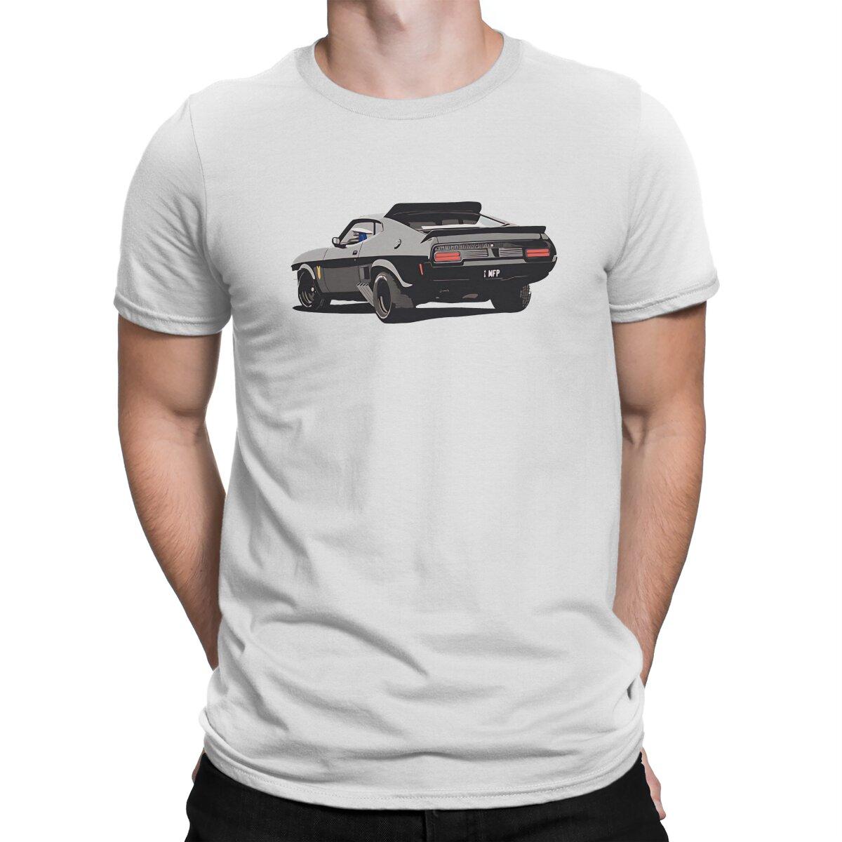 Interceptor Mad Max Movie T Shirt Graphic Crewneck TShirt Polyester Streetwear S