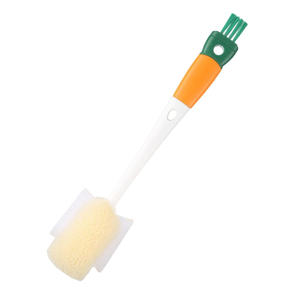 Small Glass Cover Cleaning Brush Bottle Crevice Cleaner for Glasswares