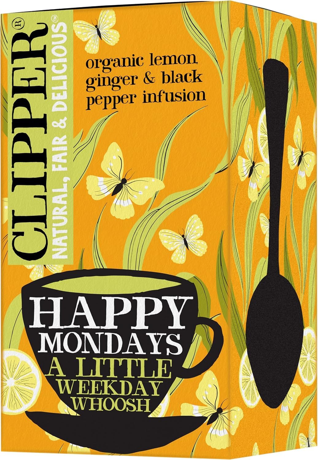 Clipper Organic Herbal Tea Happy Monday 20 bags x 2