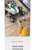 Gesture-Controlled LED Music Mechanical Dog Toy with Eight-Wheel Swing Arm for Kids