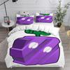 Blox Fruits Bedding Sets Bed Cover Comforter Duvet Cover Pillow Case 2-3 Pieces Sets Single Double Large Size Bedroom Decor