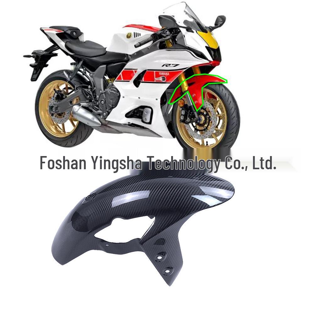 Yamaha R7 Carbon Fiber Front Fender Mudguard Modification Accessory