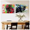 Abstract Oil Prints Poster Motorcycle Canvas Painting Posters Print Cuadros Wall Art Picture for Living Room Home Decoration