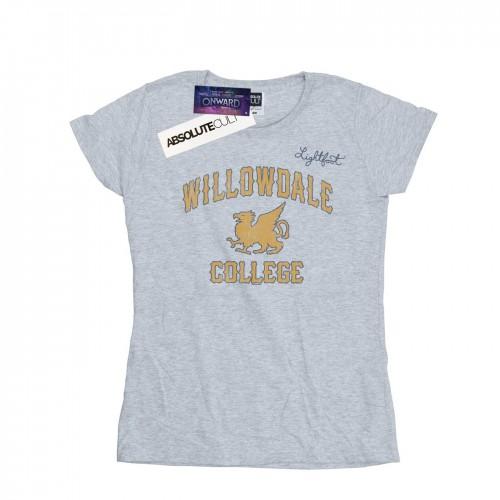 Disney Womens/Ladies Onward Willowdale College Cotton T-Shirt