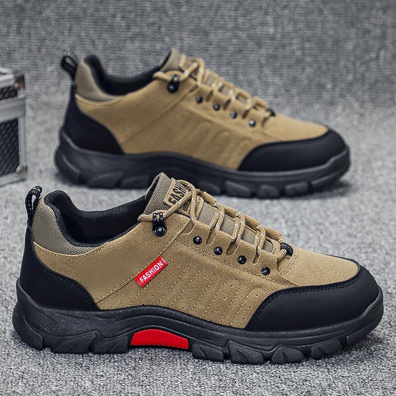 2025 Autumn New Men's Shoes Sports and Leisure Shoes Outdoor Hiking Hiking Shoes Men's Fashion British Tooling Shoes
