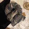 Fair Isle Knitted Winter Scarf Soft Cozy Warm For Outdoor Trips Daily Winter Wear