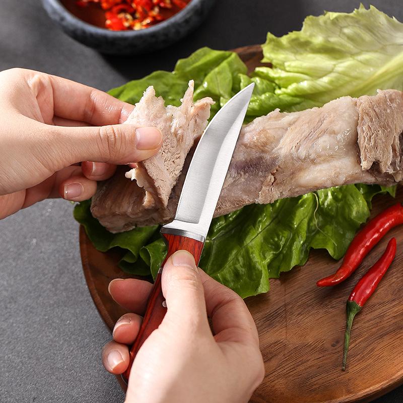 Mongolian Beef & Mutton Knife: Versatile for Home, Camping, BBQ, and More