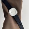 Women's Watches Square Candy Minimalist Fashion Silicone Strap Large Dial Waterproof Quartz Ladies Watch Gift