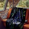 Colorful Axolotl Design With Name Text Blanketcustomizable With Your Namecomfortable And Stylish Perfect For Travel Beds Chairs Offices Sofas