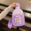 Single Shoulder Rabbit Crossbody Bag For Kids Lightweight Cartoon Gift