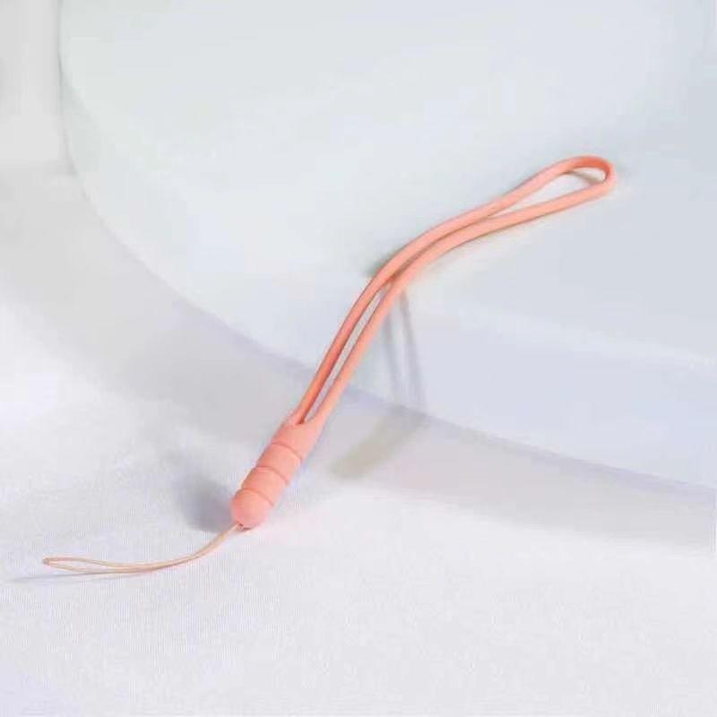 Håndleddshengende Silikon Lang Telefonreim Stropp Mobiltelefonkjede Lanyard For Iphone For Android Nøkkelringer Veskedekorasjon