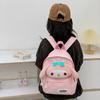 Kuromi Hello Kitty Melody Cinnamoroll Plush Toy Kids Backpack With Breathable Nylon For Kindergarten Children