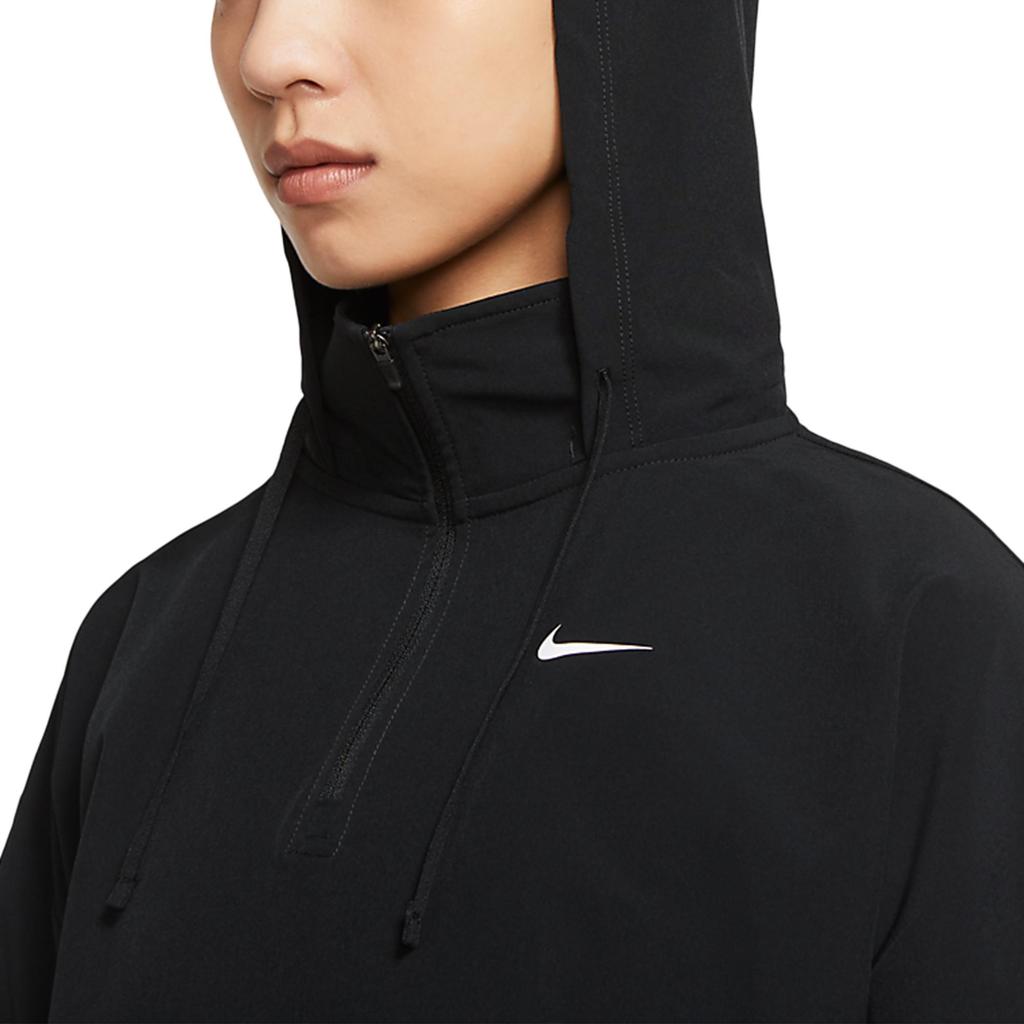 Nike Pro Dri-FIT Packable Training Sports Hooded Jacket Women Jackets Black DD6280-010