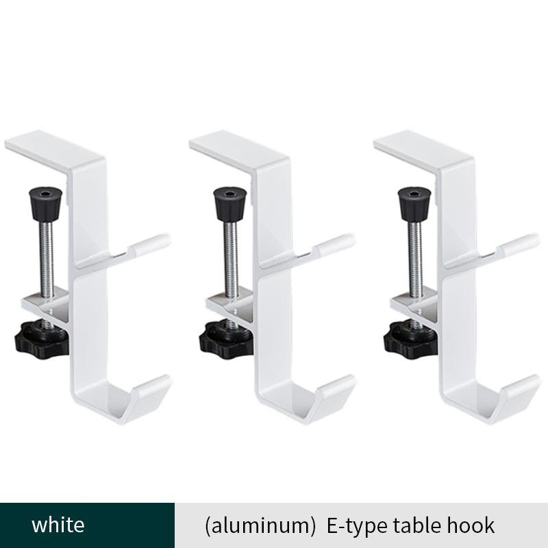 1pcs Punch-free Desk Hook Adjustable Desk Edge Hook Multi - Functional Gaming Headset Hanging Hook Home Office Organizer