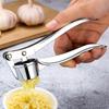 1pc/2pcs Aluminum Alloy Garlic Masher, Garlic Press, Garlic Mincer, Garlic Clove Press
