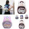 Toddler Kid Backpack With Car Design For Preschool School Use Featuring Soft Shoulder Straps