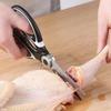 Multi-Function Heavy-Duty Stainless Steel Kitchen Scissors for Chicken, Fish, and More