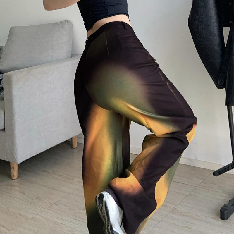 Wildy Pantaloni casual in pelle neri elasticizzati e slim da donna