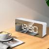Ins Style Simple and Fashionable LED Alarm Clock Multi-functional Electronic Mirror Clock Student-specific Digital Clock Bedroom Time