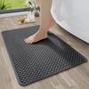 Non-Slip Bathroom Mat Quick Dry Absorbent Bath Mat with Rubber